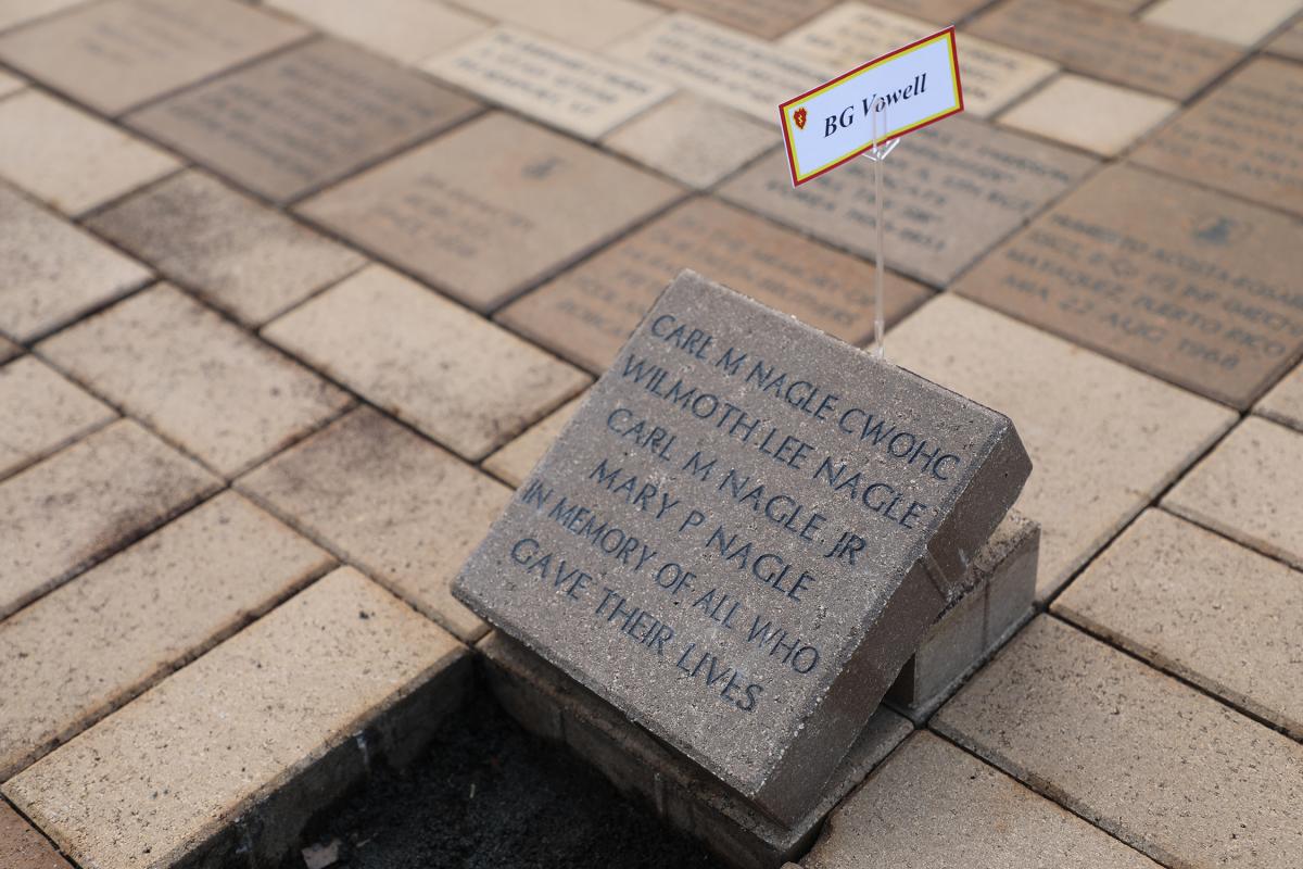 Brick dedication